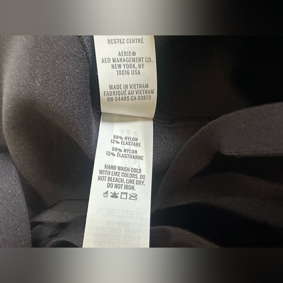 New Aerie Sz Large Black Romper Dress - Picture 5 of 6